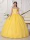 Featured Dama Yellow Quinceanera Ball Dress In Tennessee