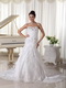 Designer Bridal Dresses Ready To Wear With Mermaid Layers Skirt Low Price