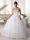Basque Waist Rhinestones Decorate For Top Seller Wedding Dress Low Price