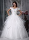 Perfect Ball Gown Off The Shoulder Wedding Dress Puffy Low Price