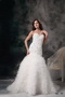 Elegant Mermaid Wedding Dress With Feather Emberllishments Low Price