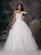 Remarkable Strapless Custom Tailoring Wedding Dress Women Low Price