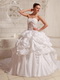 Sweetheart Appliques and Pick-ups Ball Gown Wedding Gowns With Chapel Train Low Price