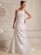 Taffeta Appliques With Beading and Ruch Wedding Dress Gowns Low Price