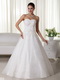 Floor-length Long A-line Puffy Wedding Dress For Bride Wear Low Price