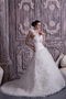 Customize Princess Rosette One Shoulder Straps Bridal Gowns Dress Low Price