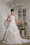 Strapless Court Train Taffeta Wedding Dress For 2014 Bride Low Price
