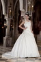 Modest Ball Gown Halter Wedding Bridal Dress With Puffy Skirt Low Price