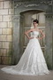 Cheap Strapless Chapel Train Lace Wedding Dress Custom Made Low Price