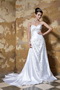 Column Sweetheart Affordable Wedding Dress For Beautiful Women Low Price