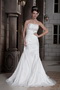 Destination Strapless A-line Silhouette Discount Wedding Dress For Sale Low Price