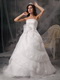 Affordable Long Puffy Wedding Dress With Handcrafted Flowers Low Price