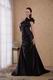 Modest One Shoulder New Style Black Evening Dress Los Angels