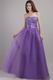 Lavender Beaded Designer Dress For Evening Party