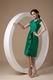 V Neck Dark Green 2014 Homecoming Dress Cheap