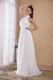 High-neck Chiffon Fabric Floor-length Beautiful Prom Dress