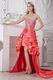 Buy Coral Pink Front Short Back Long Skrit Pageant Prom Dresses