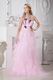 Sweetheart Neckline Sequins Pink Net Long Prom Dress Stores