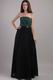 Strapless Floor-length 2012 Prom Dress With Handmade Flowers