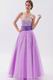 Noble Strapless Beaded Mallow Tulle Prom Party Dress With Belt