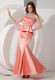 Watermelon Mermaid Sweetheart Ankle-length Prom Dress Petite