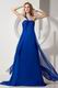 One Shoulder Sweetheart Royal Blue Prom Party Dresses Designer Lists