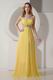 Beautiful Sweetheart Polychrome Bright Yellow Prom Dress