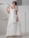 Unique Off Shoulder Bowknot Design Wedding Dress Online