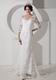 Low Price Mermaid V-neck Half Sleeves Sexy Wedding Dress Petite