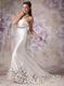 Simple Sweetheart Mermaid Pleated Wedding Bridal Dress