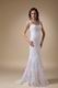 Modest Straps Trimed Mermaid Lace Wedding Dress For Lady