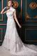 Gorgeous Sweetheart Sheath Lace Ivory Church Bridal Dress