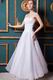 White Inexpensive Floor Length A Wedding Dress On Sale