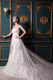 Luxurious Empire Cathedral Ivory Net Wedding Dress China