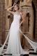 Purchase Sequin Fabrci Ivory Wedding Dress With Side Drapping