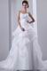 Pretty Bubble Organza Skirt White Wedding Dress In Oregon