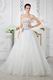 Luxurious Feather Appliques Tulle Buy Wedding Dresses With Crystals