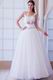 Super Hot Straps A-line White Wedding Party Bridal Gown