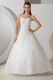 Affordable Sweetheart Appliques Puffy Ivory Wedding Dress For Sale