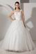Discount Straps Appliques Flower Chapel Train Ivory Wedding Dress