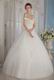 Fashionable Off The Shoulder Neck Appliqued Bridal Wedding Gown