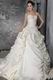 Sweetheart Neck Spaghetti Straps Cathedral Puffy Bridal Wedding Gown