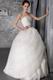 Strapless Puffy Rolled Layers Ball Gown Top Designer Wedding Dress