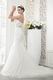 Beautiful Sweetheart Crystal Mermaid Chapel Ivory Wedding Dress