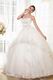 Top Seller Sweetheart Puffy Ball Gown Ivory Bridal Dress