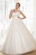 Noble Beaded Bodice With Appliques A-line Wedding Gown Cheap