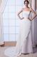 Terse Sweetheart Empire Waist Beaded Bodice Ivory Wedding Gown