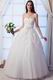 Beautiful Sweetheart Beaded Bodice Tulle Long Wedding Gown