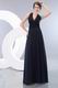 Navy Blue Halter Long Skirt Lady Prefer Evening Dress