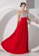 Beaded Scarlet Top 2014 Designer Evening Party Dress